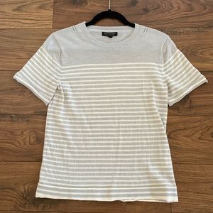 Banana Republic sweater short sleeve striped